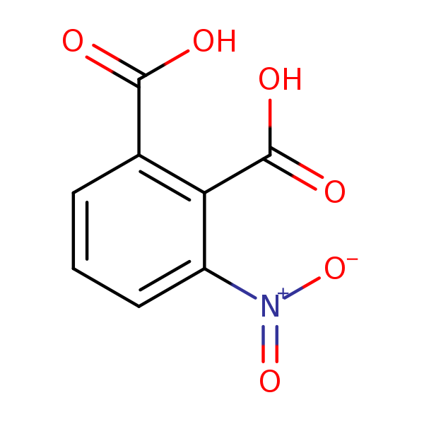 Structural image of 3-Nitrophthalic acid