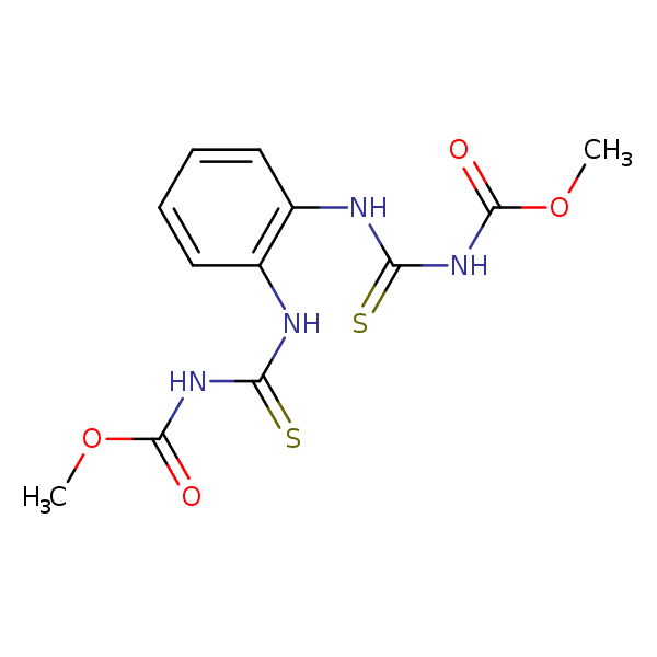 Structural image of Thiophanate-methyl