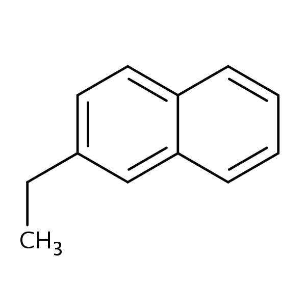 Structural image of 2-Ethylnaphthalene