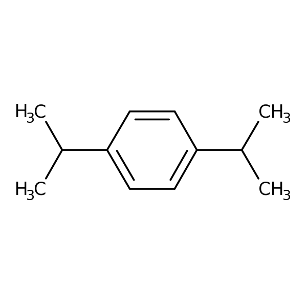 Structural image of 1,4-Diisopropylbenzene