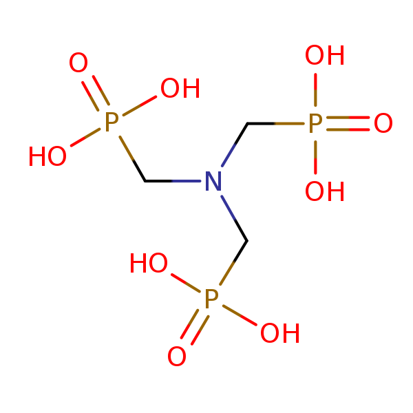Structural image of Aminotrimethylene phosphonic acid