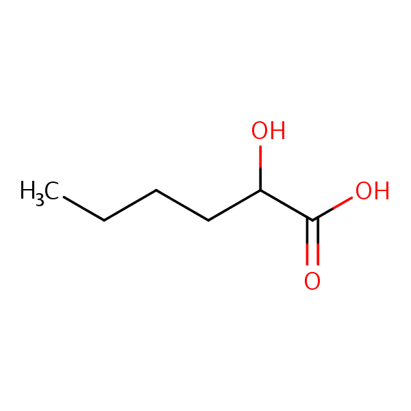 Structural image of 2-Hydroxyhexanoic acid