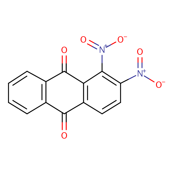 Structural image of 1,2-Dinitro-9,10-anthracenedione
