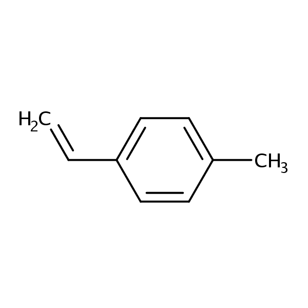 Structural image of 4-Methylstyrene