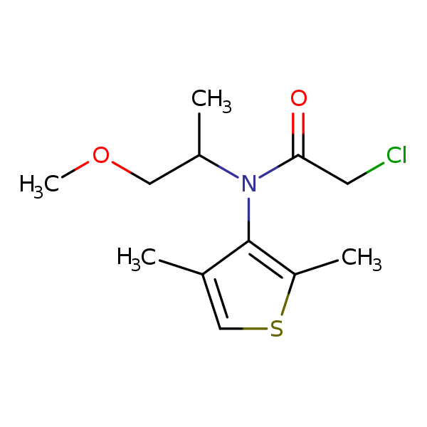 Structural image of Dimethenamid