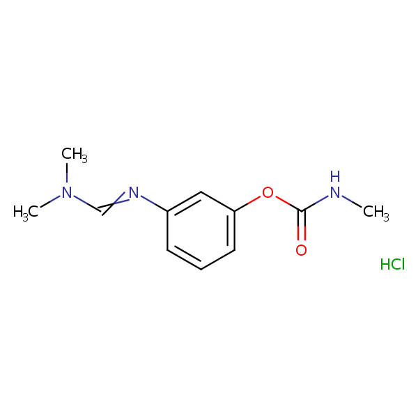 Structural image of Formetanate hydrochloride