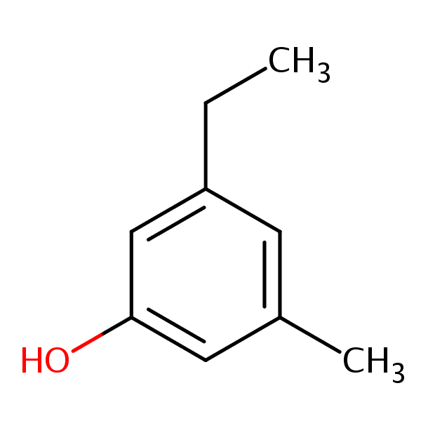Structural image of 3-Ethyl-5-methylphenol