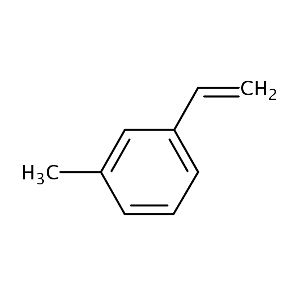 Structural image of 3-Methylstyrene