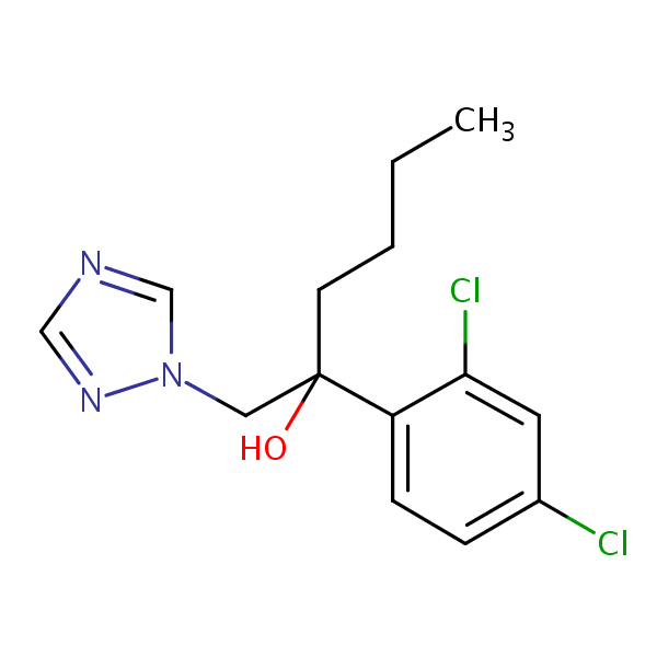 Structural image of Hexaconazole