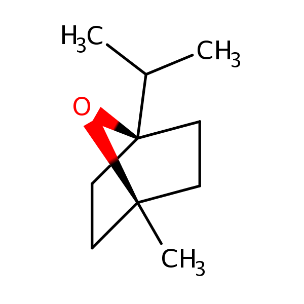 Structural image of 1,4-Cineole