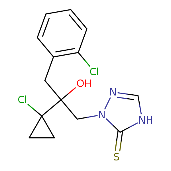 Structural image of Prothioconazole