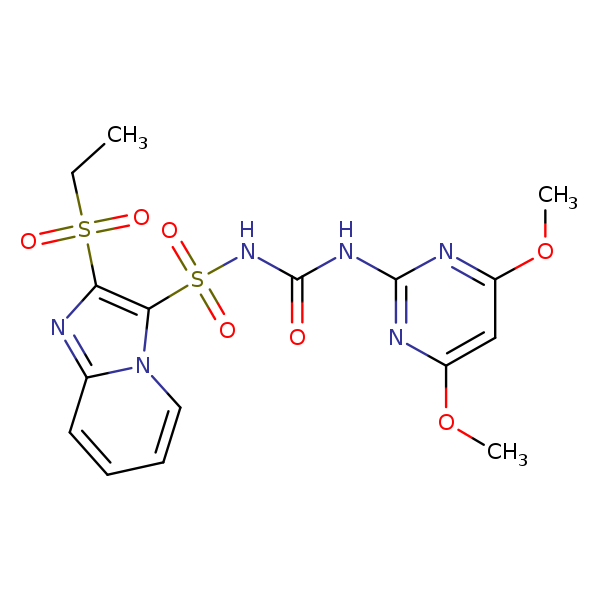 Structural image of Sulfosulfuron