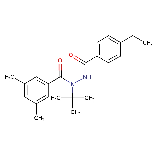 Structural image of Tebufenozide
