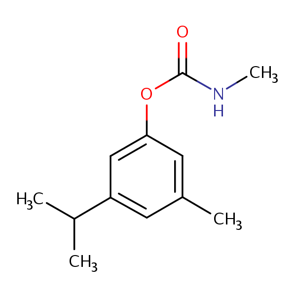 Structural image of Promecarb