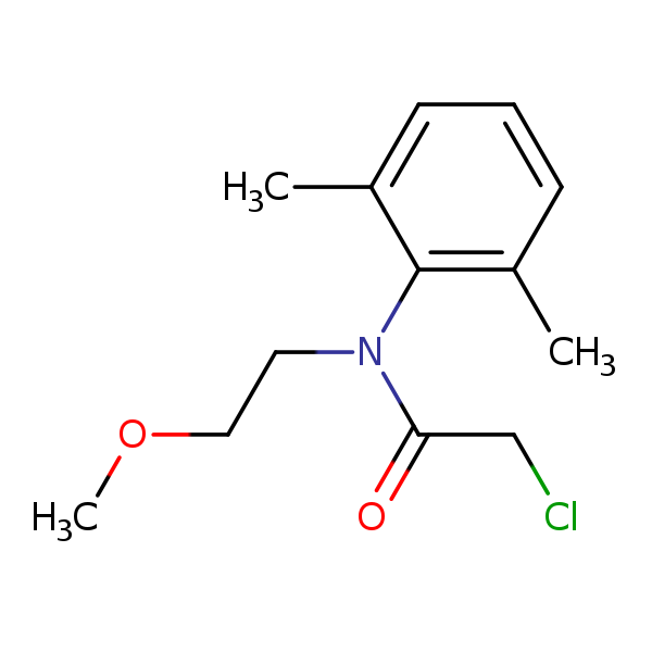 Structural image of Dimethachlor