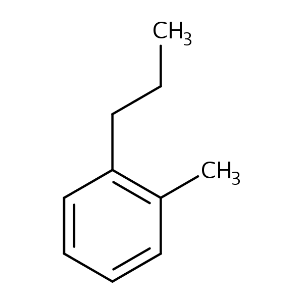 Structural image of 2-Propyltoluene