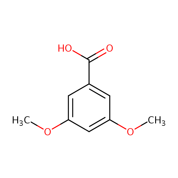 Structural image of Benzoic acid, 3,5-dimethoxy-