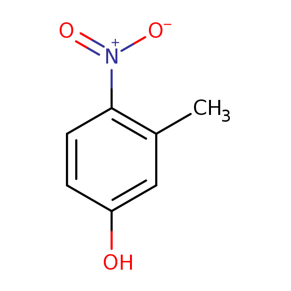 Structural image of 4-Nitro-3-methylphenol