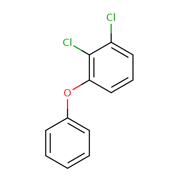 Structural image of 2,3-dichlorodiphenyl ether