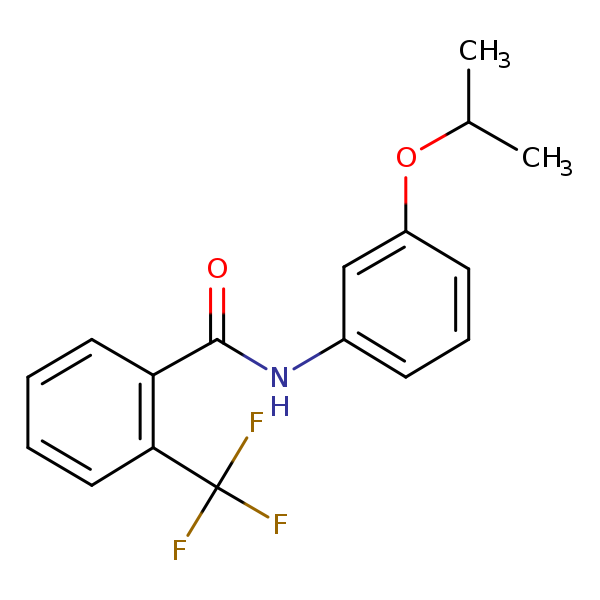 Structural image of Flutolanil