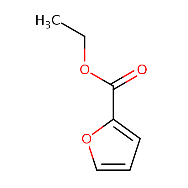 Structural image of 2-Furancarboxylic acid, ethyl ester