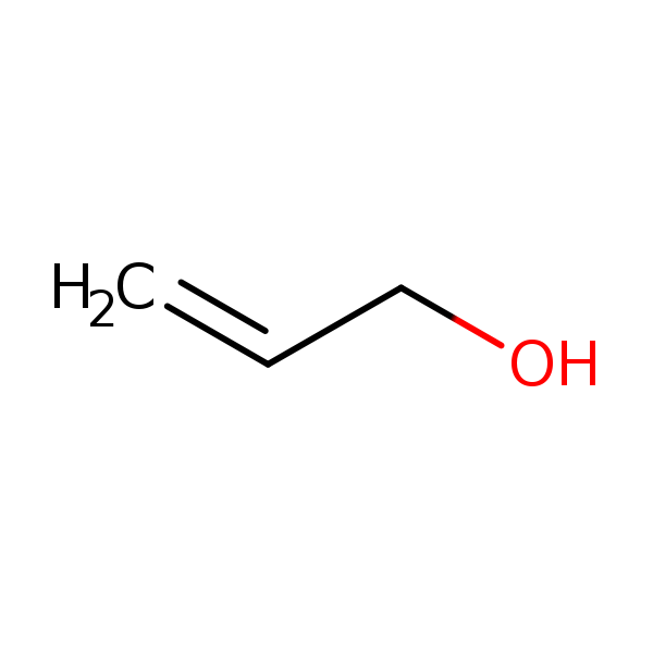 Structural image of Allyl alcohol
