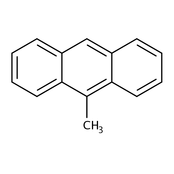 Structural image of 9-Methylanthracene
