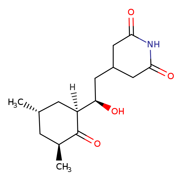Structural image of Cycloheximide