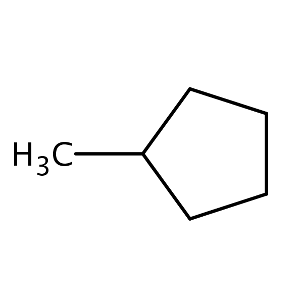 Structural image of Methylcyclopentane