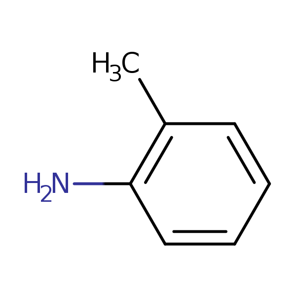 Structural image of 2-Methylaniline