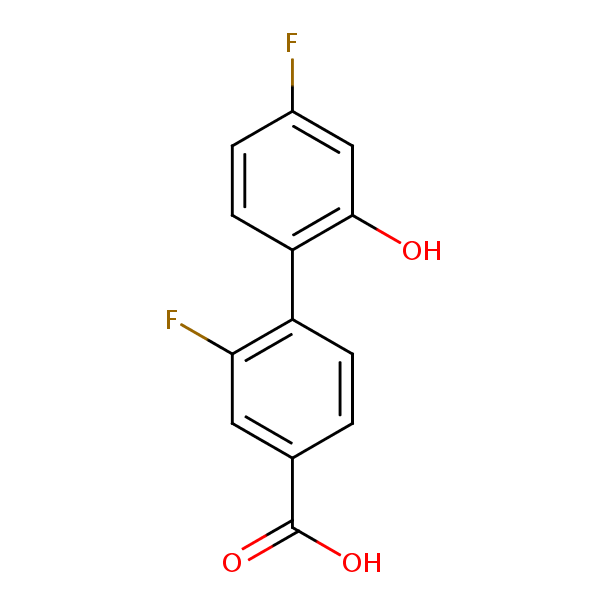 Structural image of 2,4'-Difluoro-2'-hydroxy[1,1'-biphenyl]-4-carboxylic acid