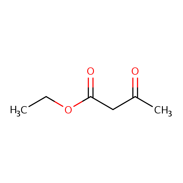 Structural image of Ethyl acetoacetate