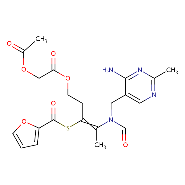 Structural image of Acefurtiamine