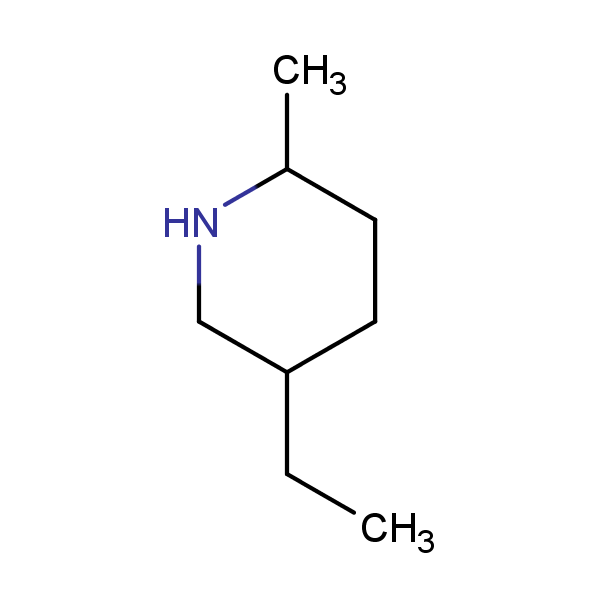Structural image of Piperidine, 5-ethyl-2-methyl-