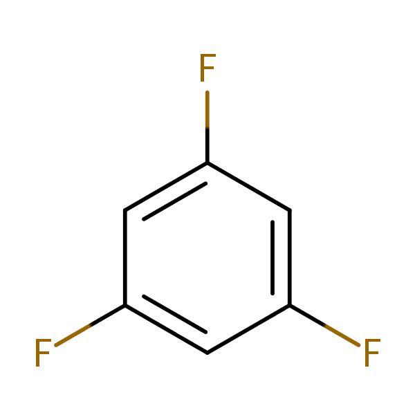 Structural image of 1,3,5-Trifluorobenzene