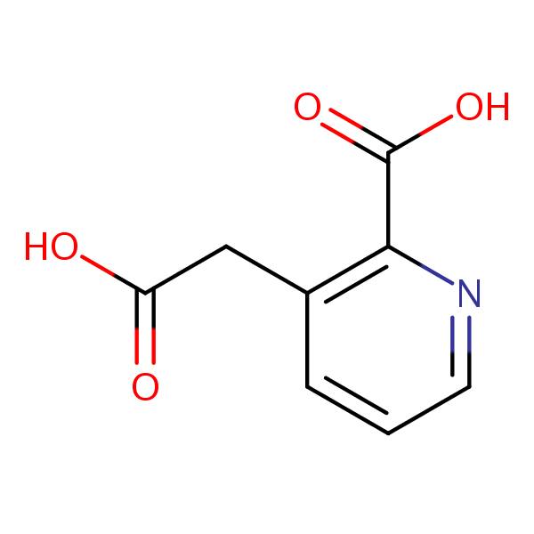 Structural image of Homoquinolinic acid