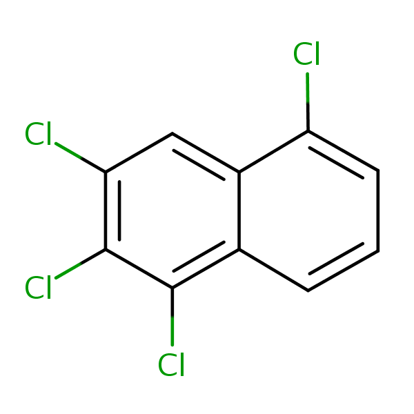 Structural image of 1,2,3,5-Tetrachloronaphthalene
