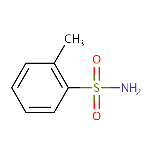 Structural image of o-Toluenesulfonamide