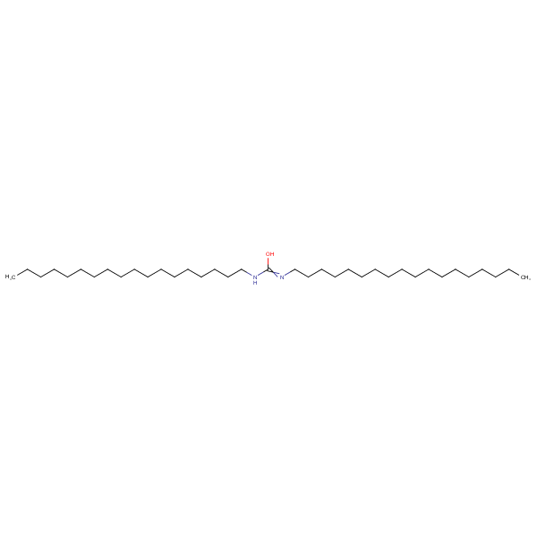 Structural image of N,N'-Dioctadecylcarbamimidic acid