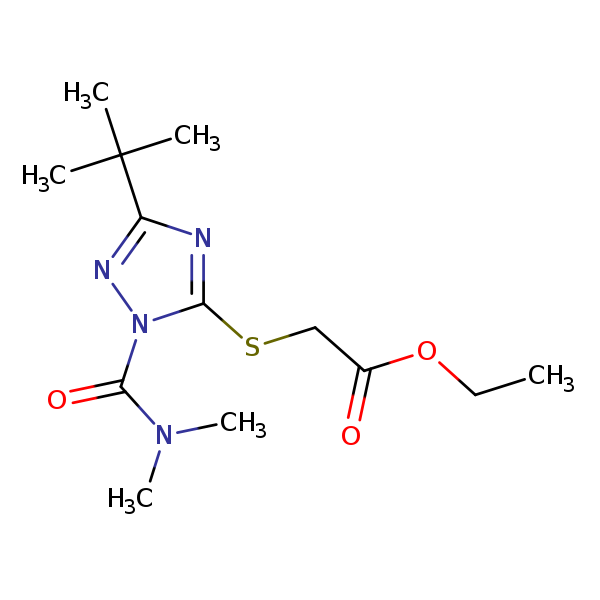 Structural image of Triazamate