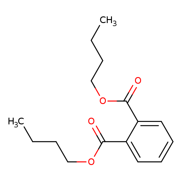 Structural image of Dibutyl 1,2-benzenedicarboxylate