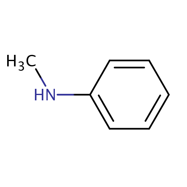 Structural image of N-Methylaniline