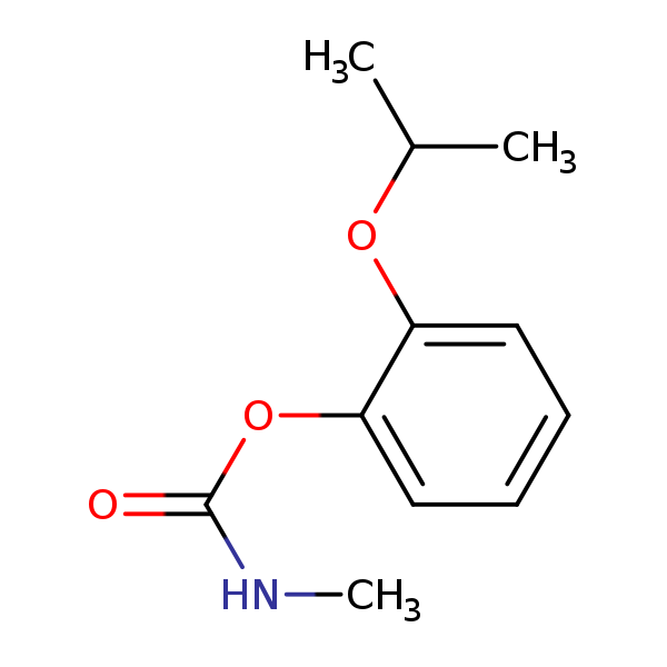 Structural image of Propoxur