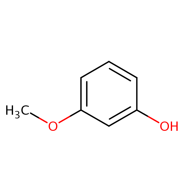 Structural image of 3-Methoxyphenol
