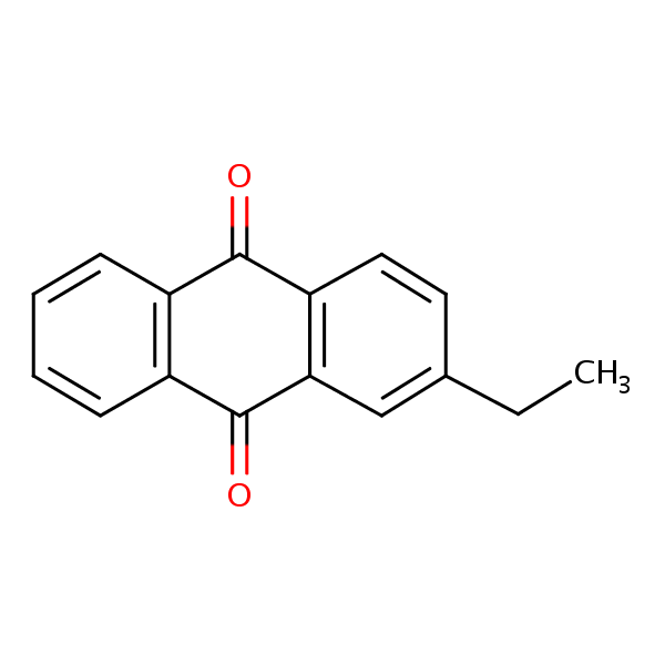 Structural image of 2-Ethylanthraquinone