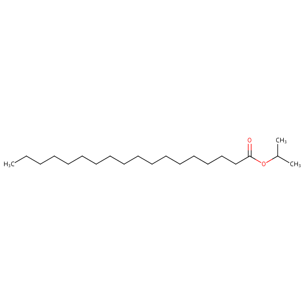 Structural image of Isopropyl octadecanoate