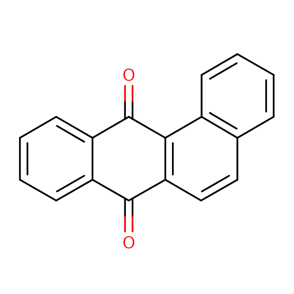 Structural image of 7,12-Benz(a)anthraquinone