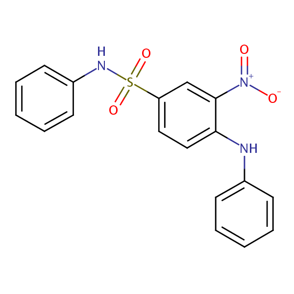 Structural image of C.I.Disperse Yellow 42