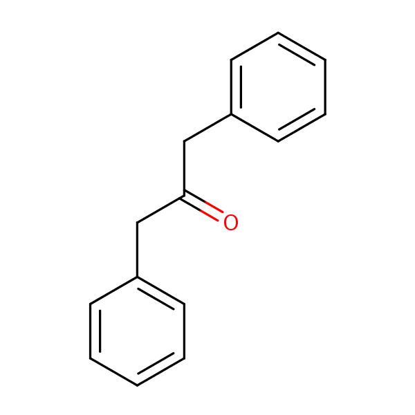 Structural image of 2-Propanone, 1,3-diphenyl-