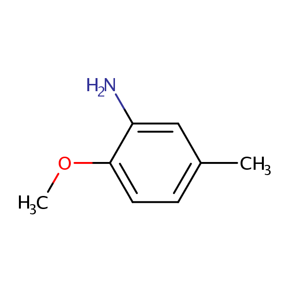 Structural image of 2-Methoxy-5-methylaniline